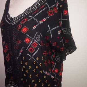 Southwest Versatile top w/ back tie S